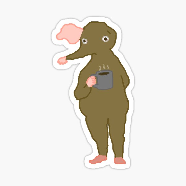 One-Eared Jerio Sticker