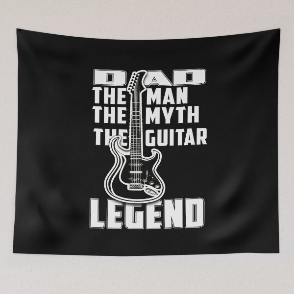 Item preview, Dad The Man The Myth The Guitar Legend , Father's day Gift, guitar lovers  designed and sold by oussimakh.
