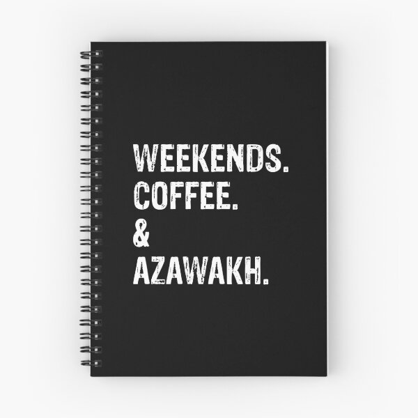 Item preview, Weekends Coffee and Azawakh designed and sold by Guarddogdrive.