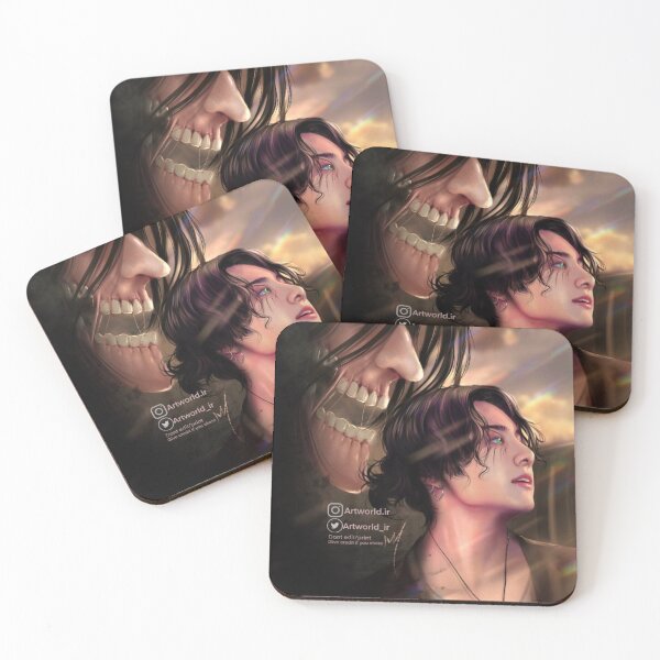 Item preview, Jungkook as eren  designed and sold by MobinaDrawings.
