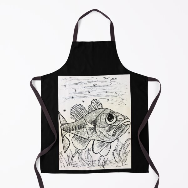 Item preview, Largemouth Bass Swimming designed and sold by MargoCamille.