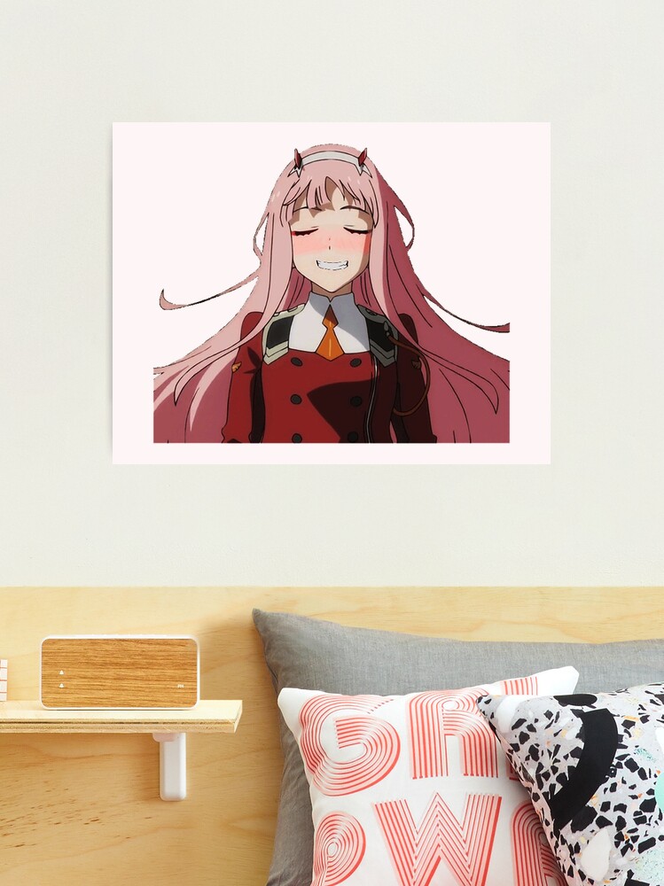 Darling in The Franxx Zero Two Anime Cartoon Characters Scroll