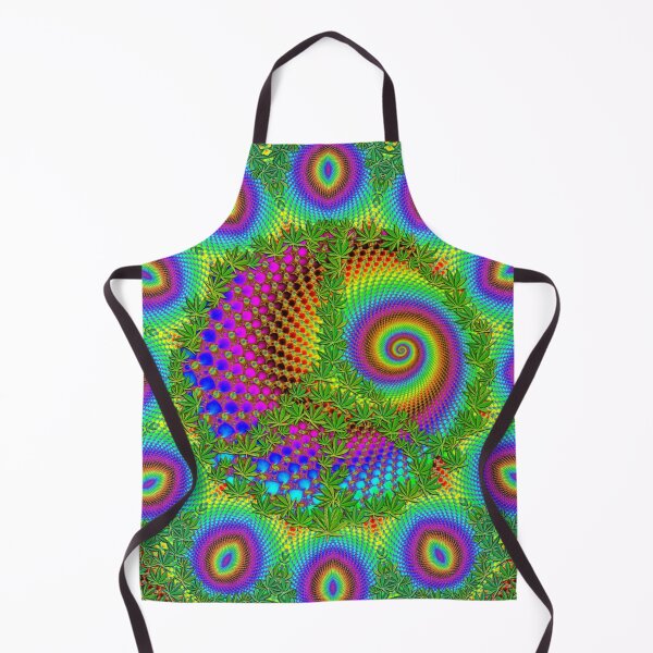 Artikelvorschau, Flower Power Psychedelic HEMP PEACE MANDALA multicolored entworfen und verkauft von EDDArt.