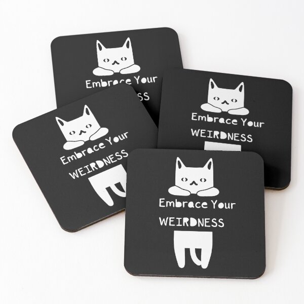Item preview, Embrace Your Weirdness-BG designed and sold by ActRightToday.