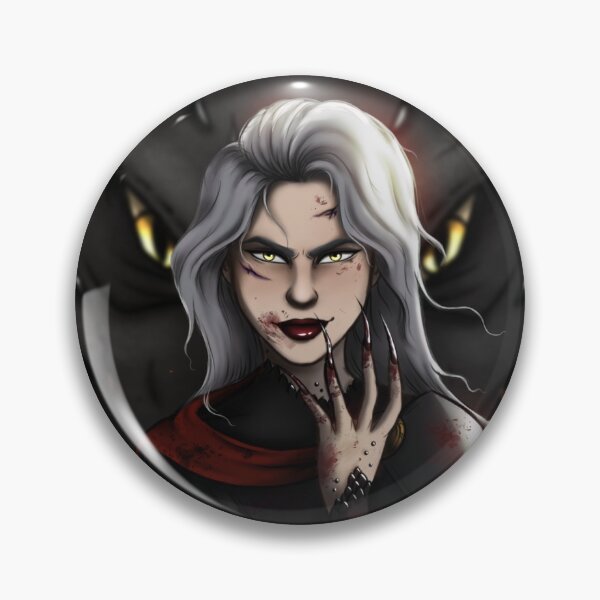 Item preview, Manon Blackbeak print designed and sold by DoodlingLenn.