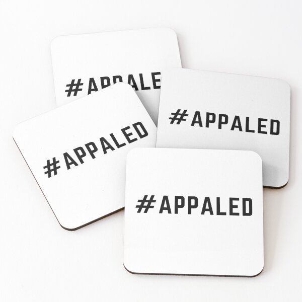 Item preview, Eat sleep hurdles repeat "#APPALED" (TYPO) sarcastic quote sticker [P-Q 141][801] designed and sold by HIPNOTIZAR  CRAFTS.