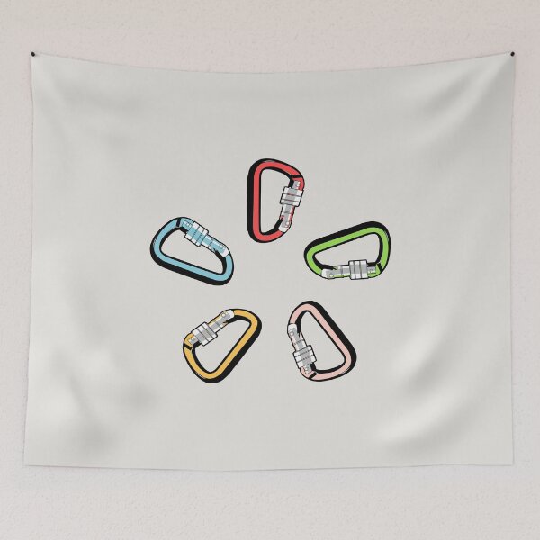 Item preview, Colorful Carabiner Pack designed and sold by kindxinn.