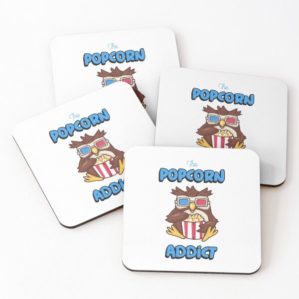 Item preview, The Popcorn Addict designed and sold by unikologo.