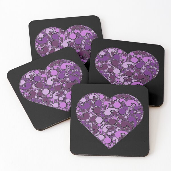 Item preview, Semicolon Lilac Heart - Mental Health Matters designed and sold by pjmorley.