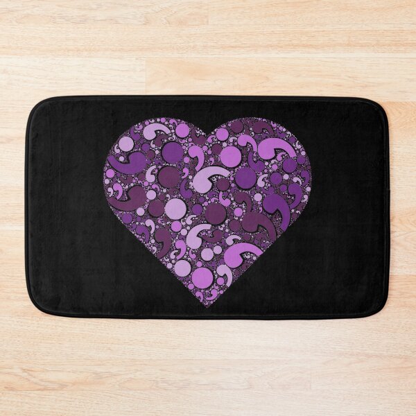 Item preview, Semicolon Lilac Heart - Mental Health Matters designed and sold by pjmorley.