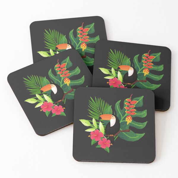 Item preview, Toucan in Tropical Rainforest designed and sold by Summers Cool.