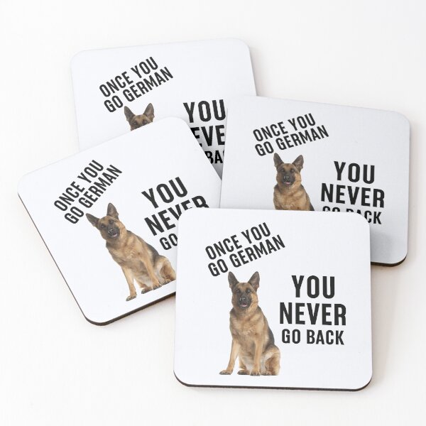 Item preview, Once You Go German You Never Go Back | Pet Gift | German Shepherd | Dog Lover | Shepherd Dog  designed and sold by niceb00y.