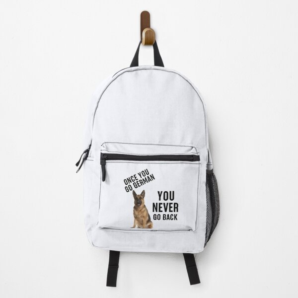 Item preview, Once You Go German You Never Go Back | Pet Gift | German Shepherd | Dog Lover | Shepherd Dog designed and sold by niceb00y.