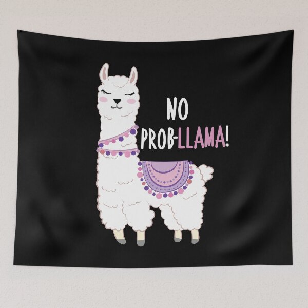 Item preview, No Probllama LLama designed and sold by TravelScientist.
