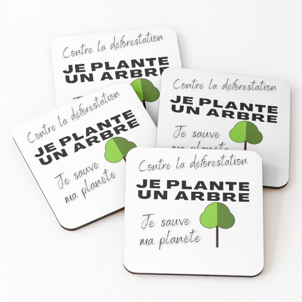 Item preview, Contra la deforestación, planto un árbol, salvo mi planeta designed and sold by mgconseils.