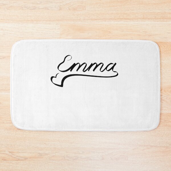 Item preview, EMMA NAME HEART LINE ART | Baby love unique proposal designed and sold by yourtravelguide.