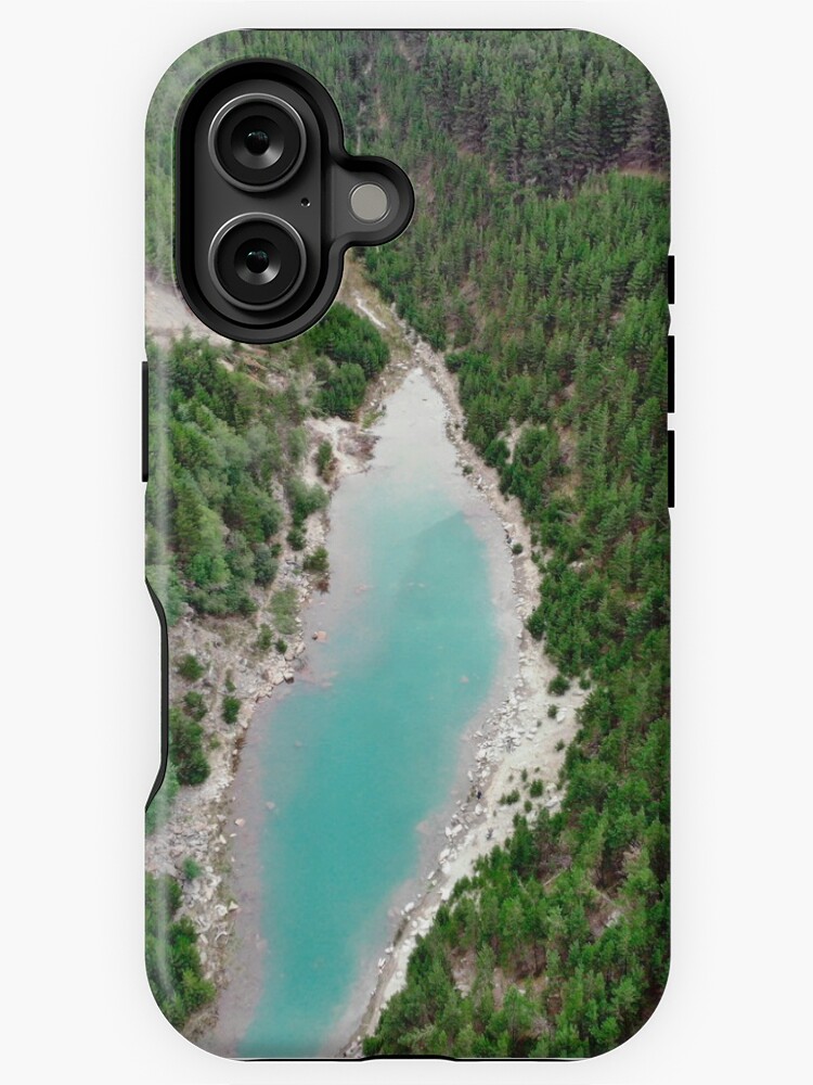 Blaencuffin Canyon Wales drone shot iPhone Case