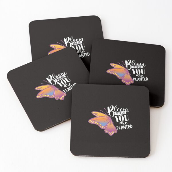 Item preview, Bloom where you are planted quote to motivate and inspire you designed and sold by Adhiambo.