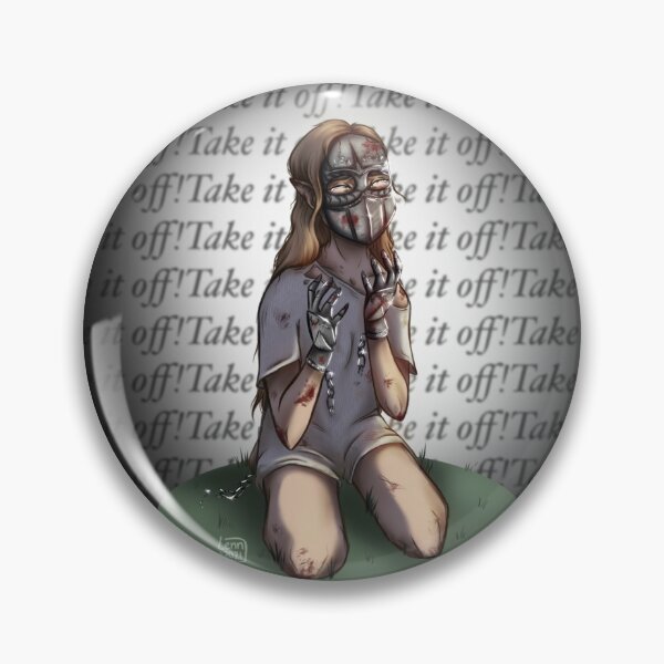 Item preview, Aelin iron mask print designed and sold by DoodlingLenn.