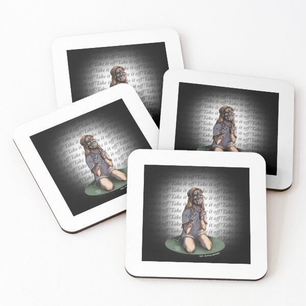 Item preview, Aelin iron mask print designed and sold by DoodlingLenn.