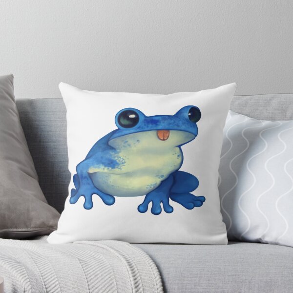 Item preview, Blue Froggy Friend (No Background) designed and sold by berrinoodle.