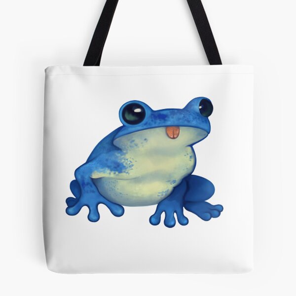 Item preview, Blue Froggy Friend (No Background) designed and sold by berrinoodle.