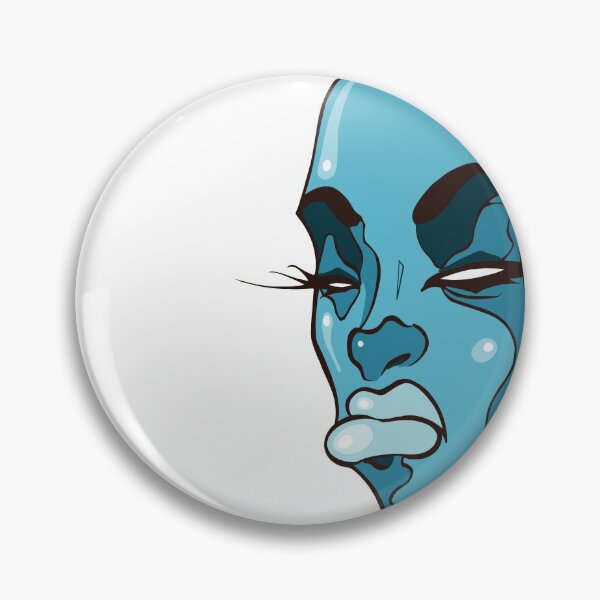 Item preview, Demon Mask left designed and sold by LeonLambyArt.