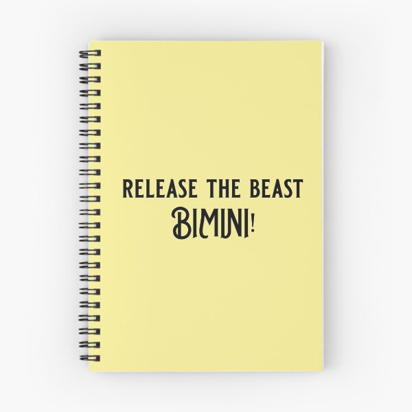 Item preview, Bimini Bon-Boulash Release the Beast! (Black Text) designed and sold by thePeachPit.