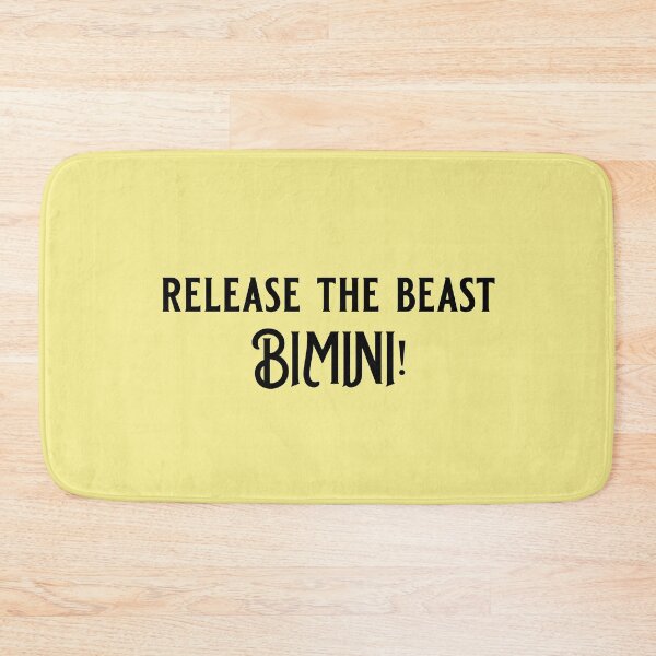 Item preview, Bimini Bon-Boulash Release the Beast! (Black Text) designed and sold by thePeachPit.