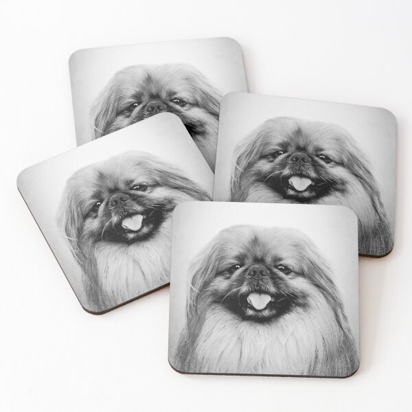 Item preview, Pekingese dog - BW Vintage - D74 designed and sold by DecoVintage.