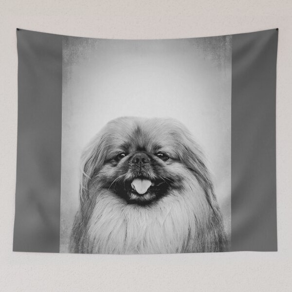 Item preview, Pekingese dog - BW Vintage - D74 designed and sold by DecoVintage.