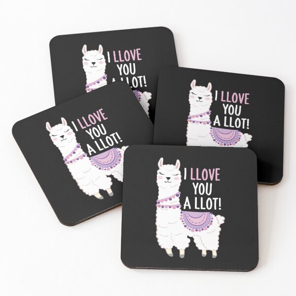Item preview, I Llove You a Llot Llama designed and sold by TravelScientist.