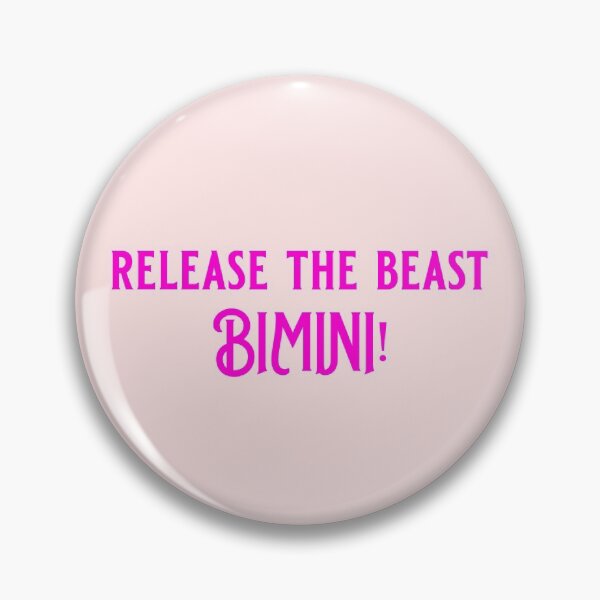 Item preview, Bimini Bon-Boulash Release the Beast! (Hot Pink Text) designed and sold by thePeachPit.