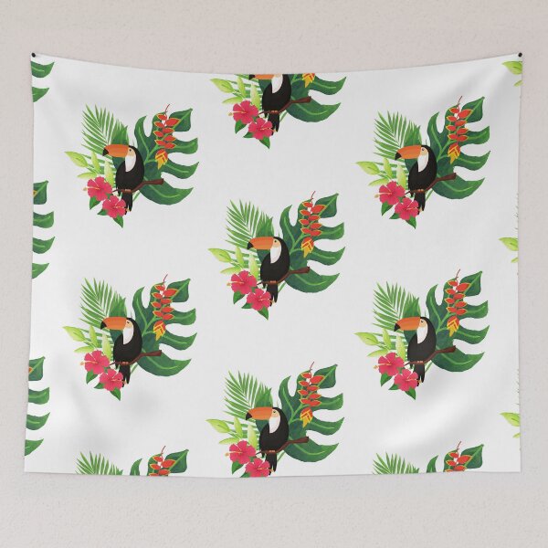 Item preview, Toucan in Tropical Rainforest designed and sold by Summers Cool.