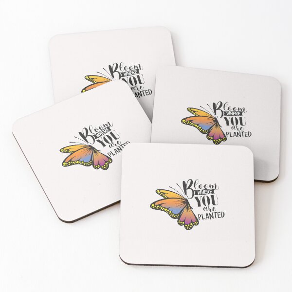 Item preview, Copy of Bloom where you are planted quote to motivate and inspire you designed and sold by Adhiambo.