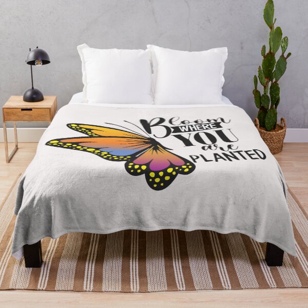 Item preview, Copy of Bloom where you are planted quote to motivate and inspire you designed and sold by Adhiambo.
