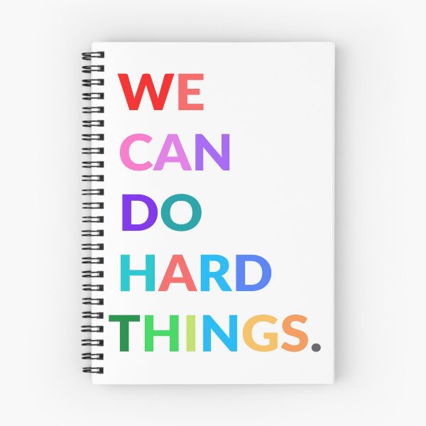 Item preview, We Can Do Hard Things,  designed and sold by PrintGood.