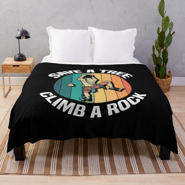 Item preview, Save a Tree Climb a Rock - Climbing, Bouldering designed and sold by kindxinn.