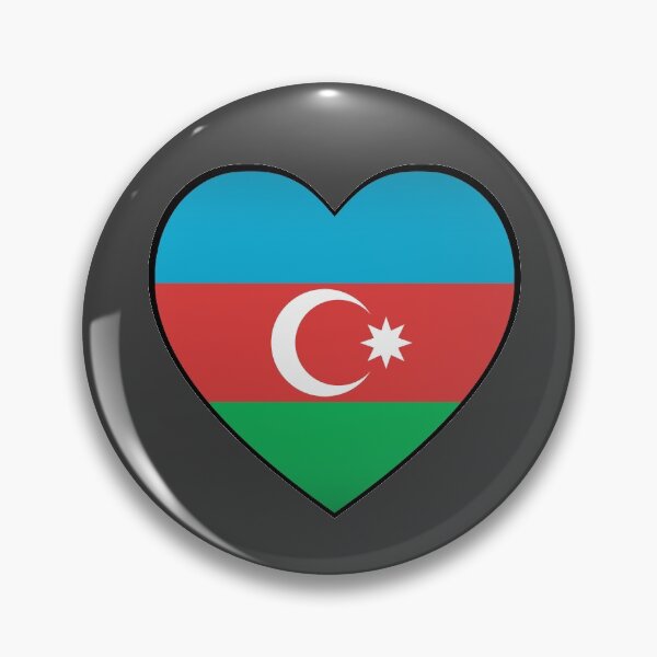 Item preview, Azerbaijan Heart designed and sold by rogue-design.
