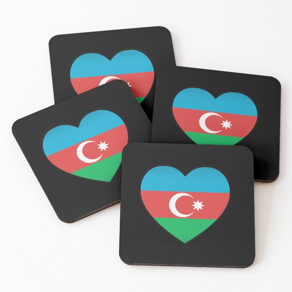 Item preview, Azerbaijan Heart designed and sold by rogue-design.