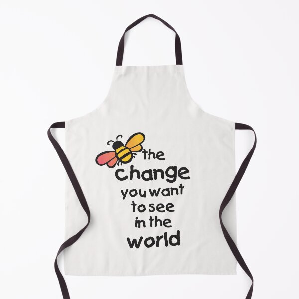Item preview, Copy of BE THE CHANGE YOU WANT IN THE WORLD MOTIVATIONAL INSPING QUOTE designed and sold by Adhiambo.