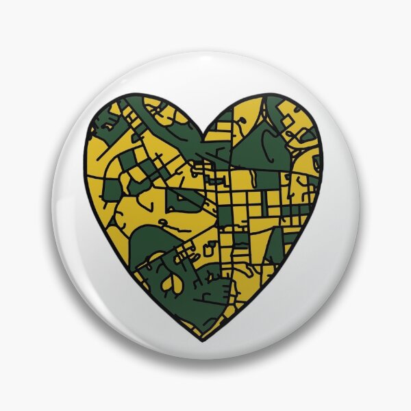 Item preview, colonial williamsburg map heart designed and sold by annahendrickson.