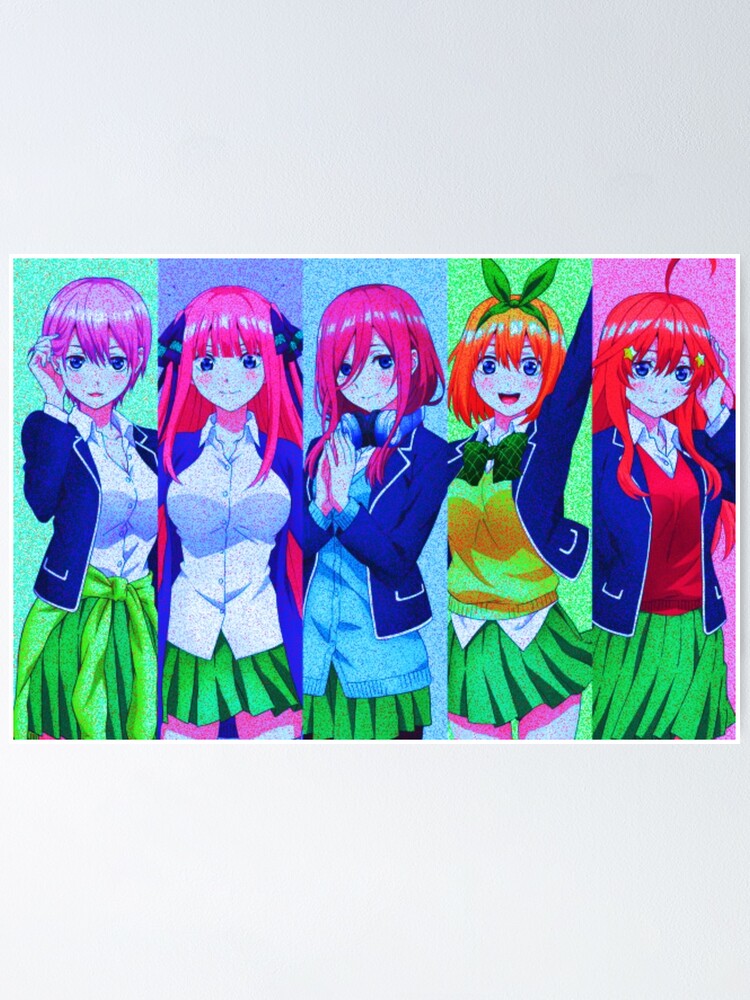  Anime Poster The Quintessential Quintuplets 5-toubun