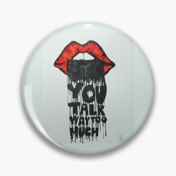 Item preview, You Talk Too Much designed and sold by magnetarball.