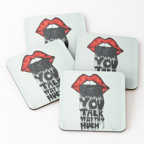 Item preview, You Talk Too Much designed and sold by magnetarball.
