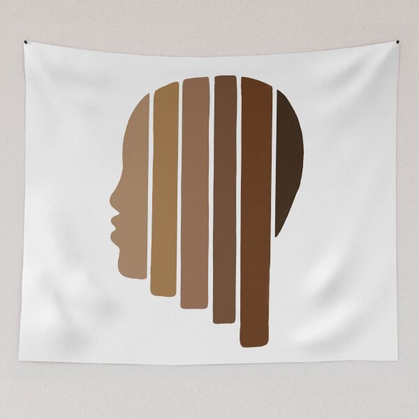 Item preview, Human black lives matter side profile designed and sold by mariahmoniquedesign.