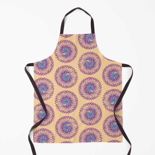 Aperçu de l'œuvre Art abstrait fleurs motif circulaire créée et vendue par OmmeDesigns.