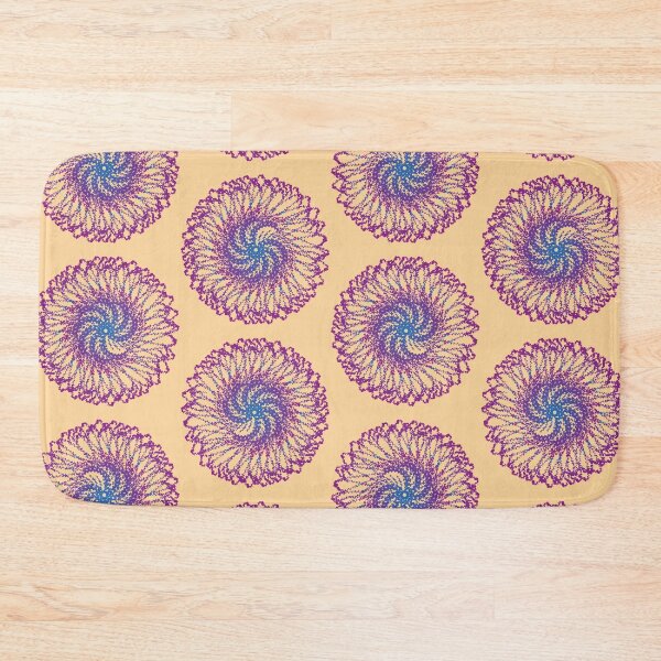 Item preview, Circular Pattern Abstract Flowers Art designed and sold by OmmeDesigns.