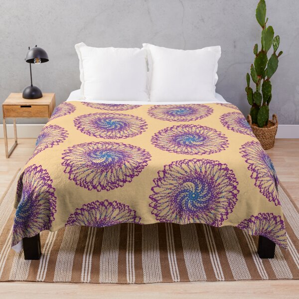 Item preview, Circular Pattern Abstract Flowers Art designed and sold by OmmeDesigns.