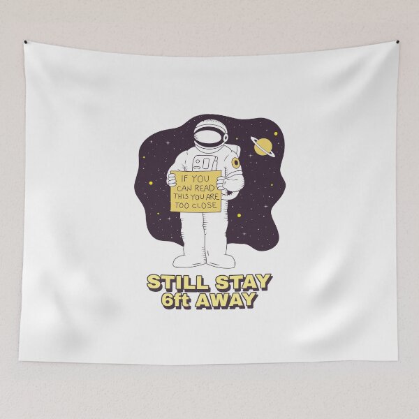 Item preview, Still Stay 6ft Away Quarantine design  designed and sold by boopsblunt.